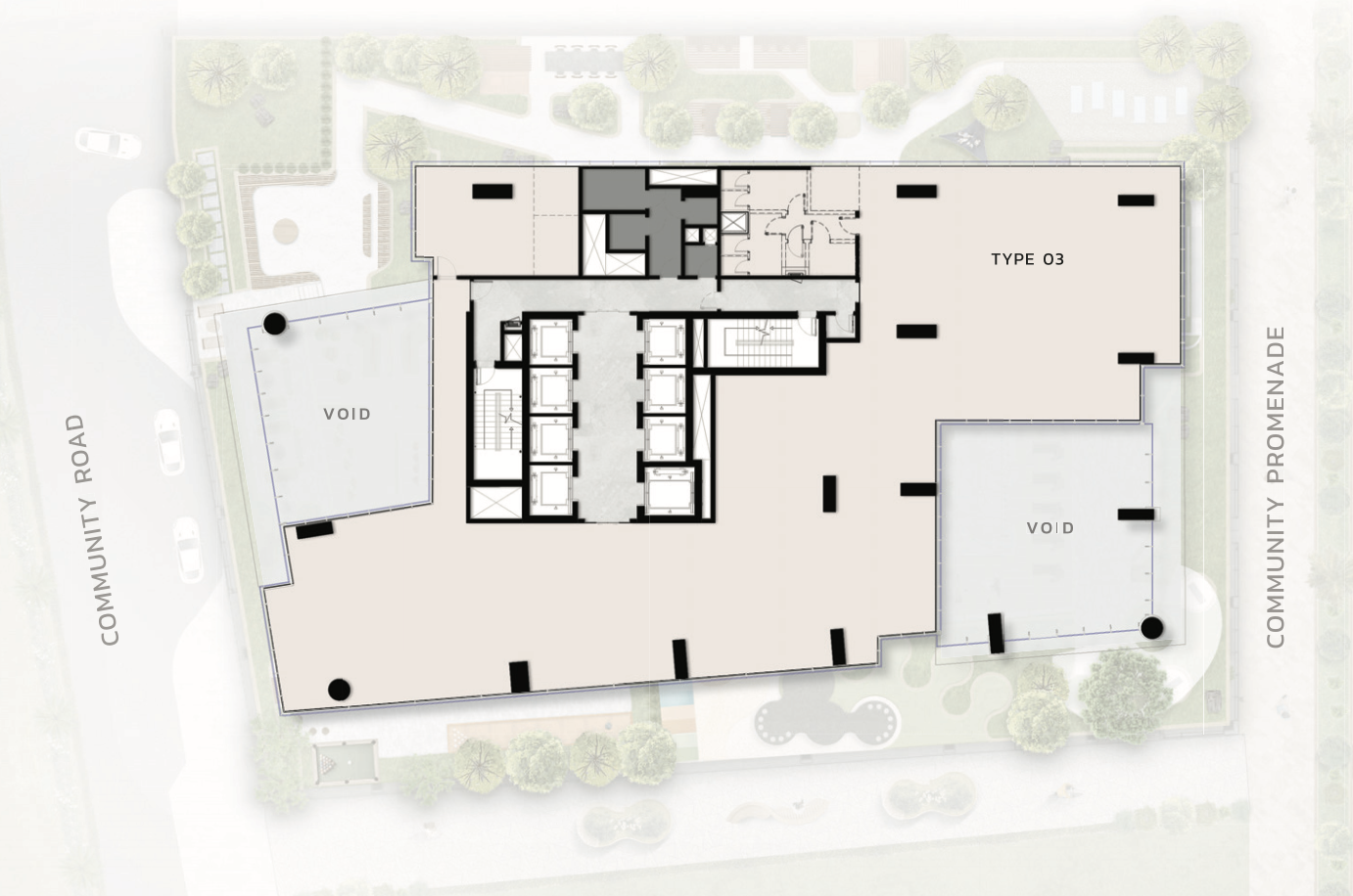 Ellington Eaton Square Dubai Offices Commercial