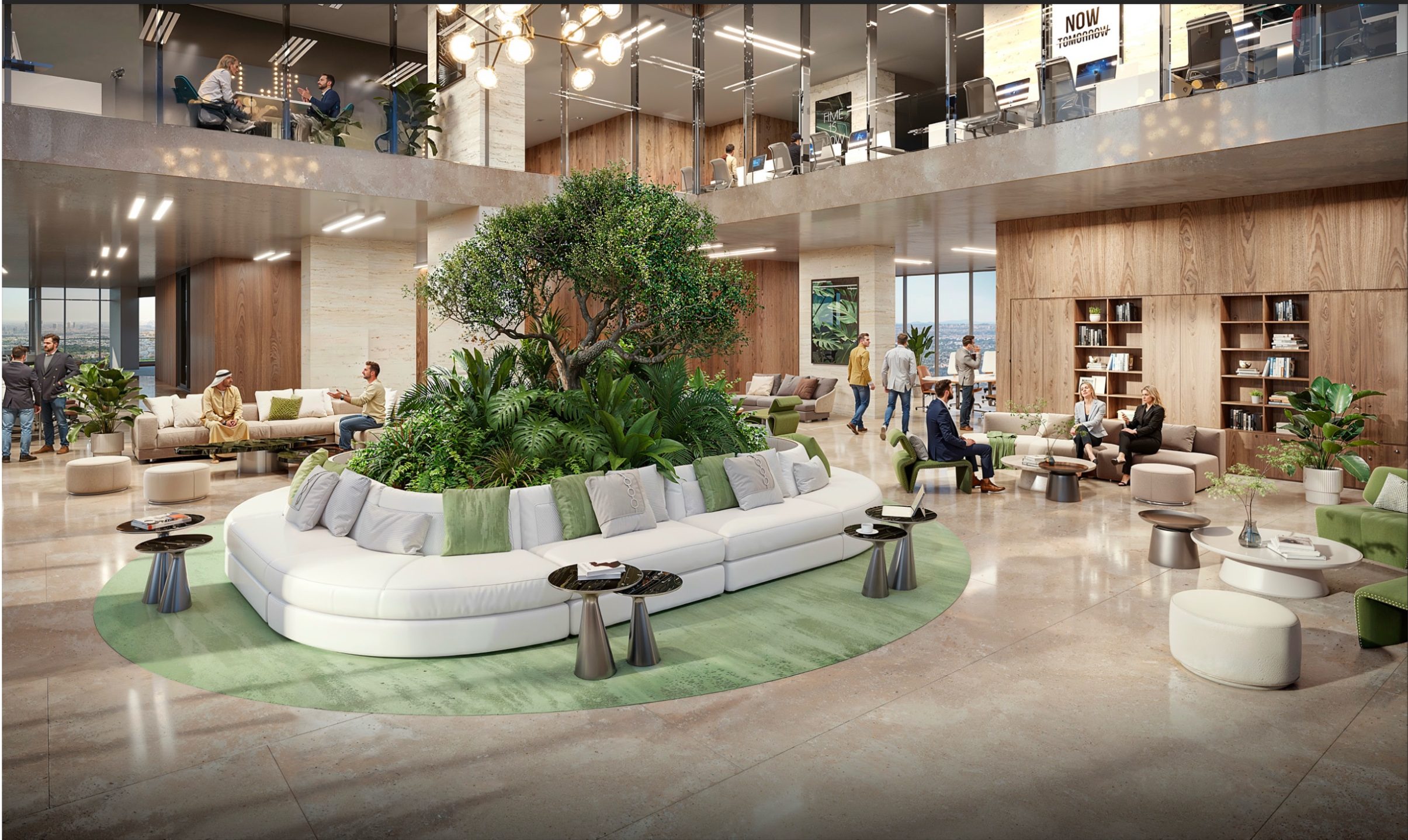 Ellington Eaton Square Dubai Offices Commercial